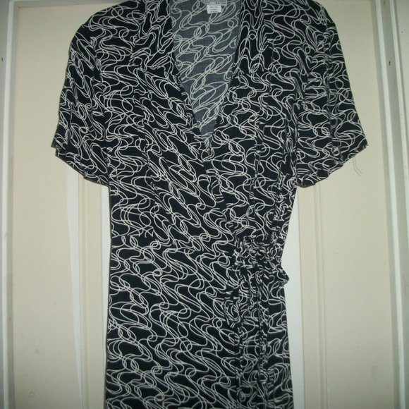 Y2K STYLED DRESS ITS A WRAP FROM THE 90S X LG - Picture 6 of 8